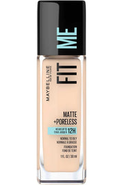 Maybelline Fit Me Matte Poreless 112 Natural Ivory 041554433425 AV11