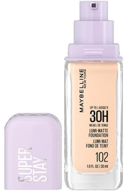 maybelline lumi matte foundation US 102 upc p open