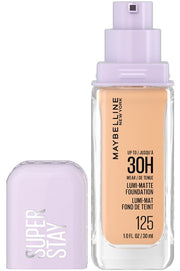 maybelline lumi matte foundation US 125 upc p open